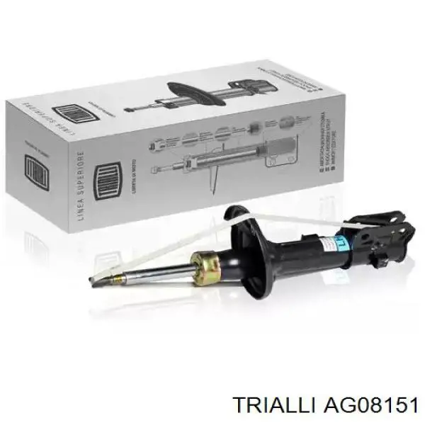 Амортизатор передньої підвіски, лівий Trialli AG08151 ціна, від 28.23 USD