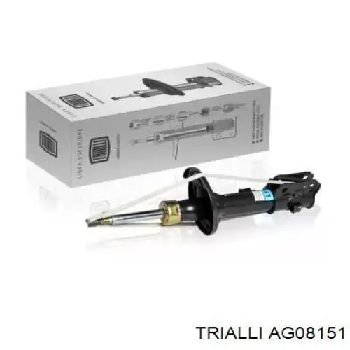 AG08151 Trialli амортизатор передній, лівий