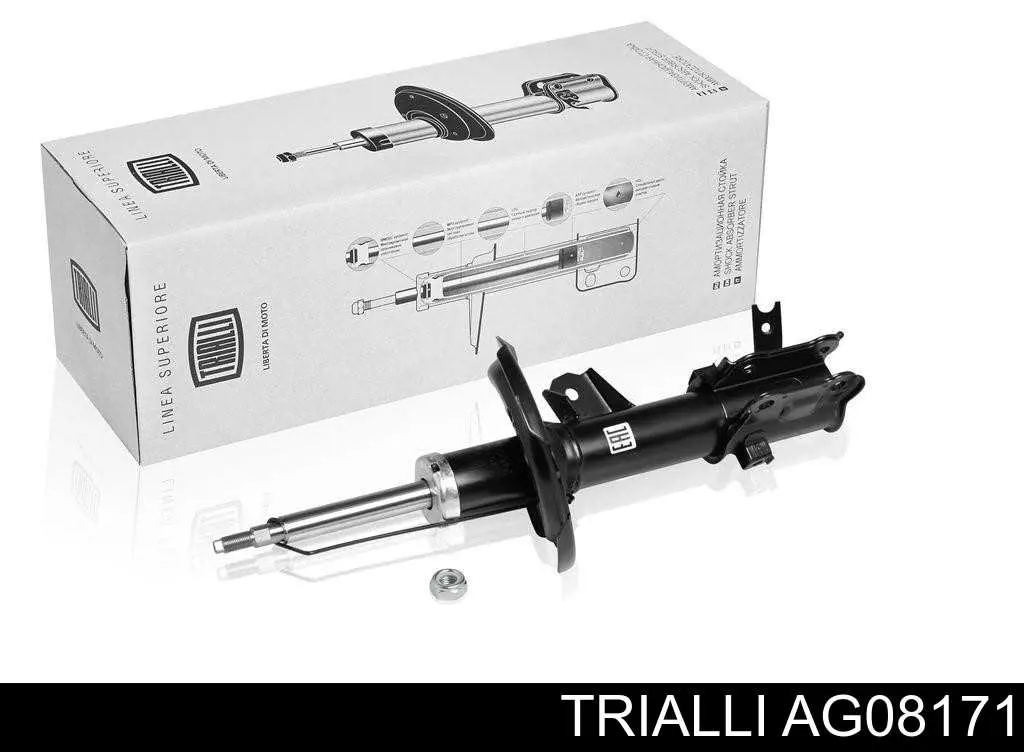 Амортизатор передньої підвіски, лівий Trialli AG08171 ціна, від 44.83 USD