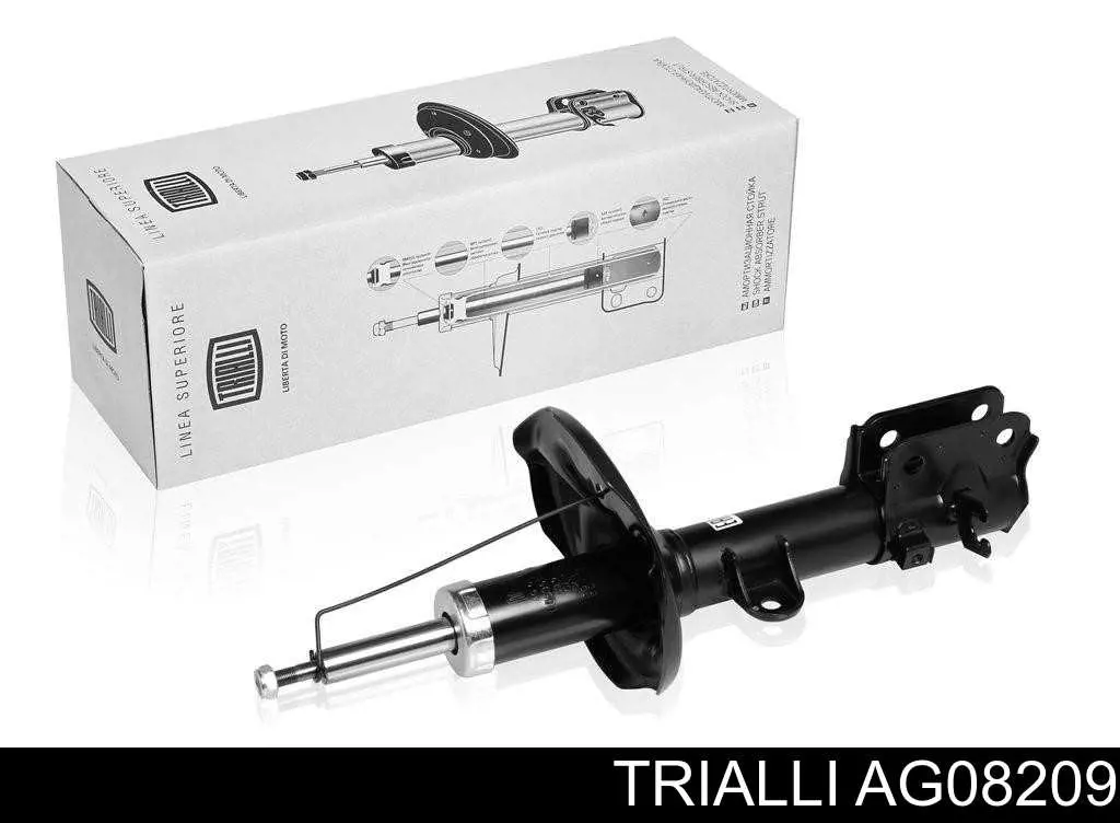 Амортизатор задній, лівий Trialli AG08209 ціна, від 44.49 USD