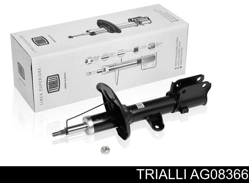 Амортизатор передній, правий Trialli AG08366 ціна, від 46.50 USD