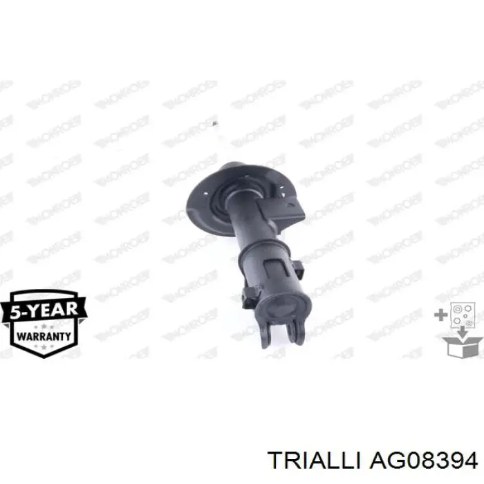 Амортизатор передній, правий Trialli AG08394 ціна, від 44.80 USD