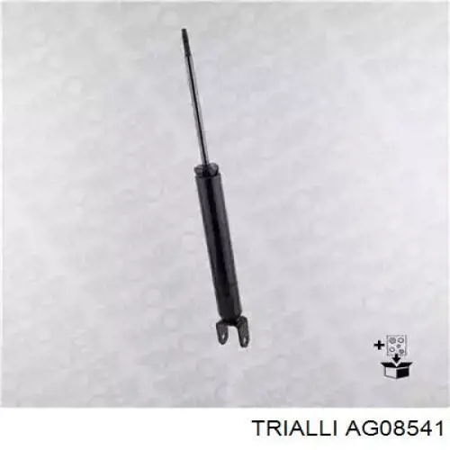 Амортизатор задній AG08541 Trialli