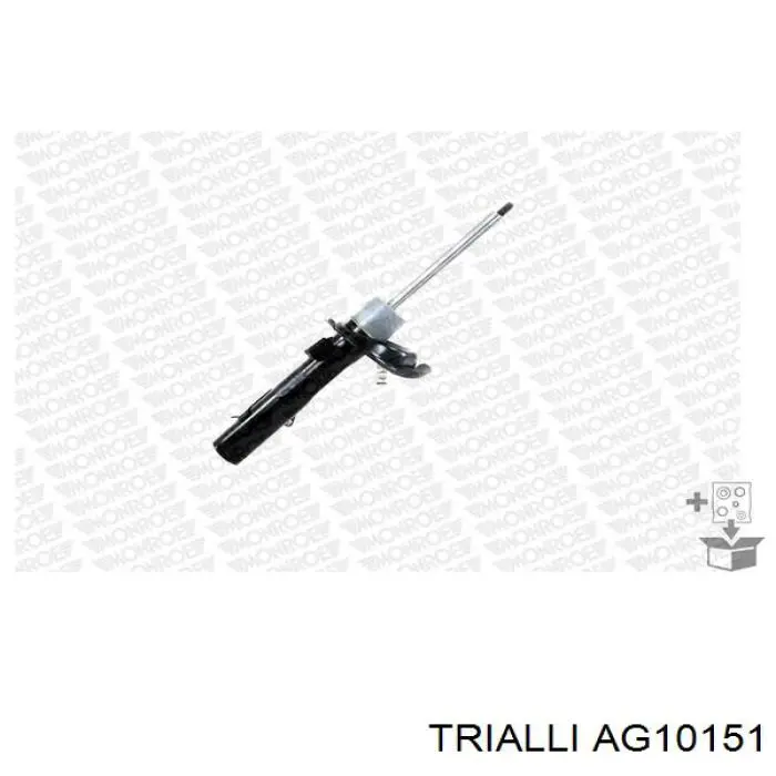 Амортизатор передньої підвіски, лівий Trialli AG10151 ціна, від 40.27 USD