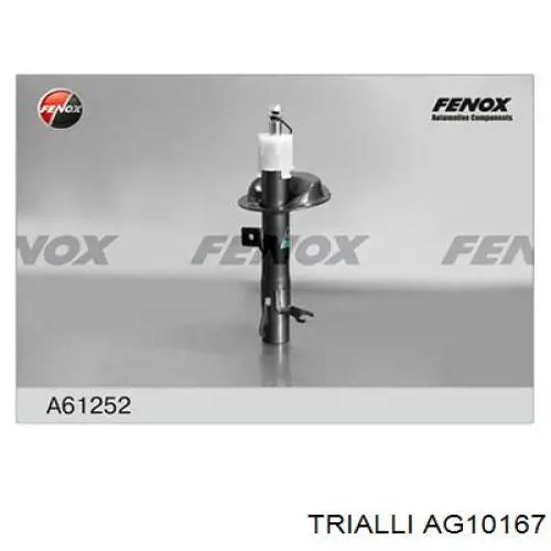 Купити AG10167 Trialli Амортизатора передній лівий