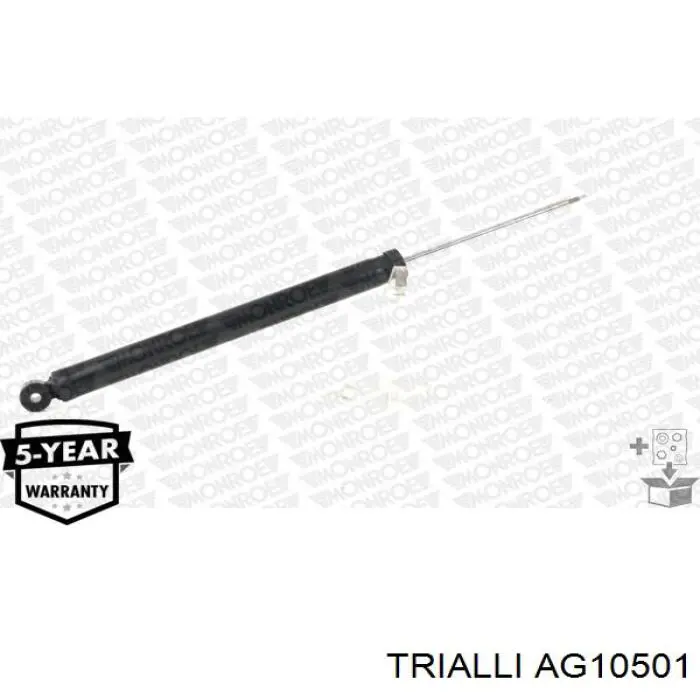 Амортизатор задній Trialli AG10501 ціна, від 20.73 USD