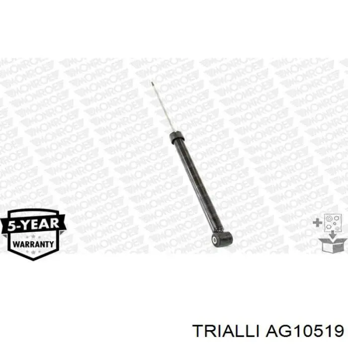 Амортизатор задній Trialli AG10519 ціна, від 19.79 USD