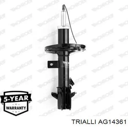 Купити AG14361 Trialli Амортизатор передній, правий