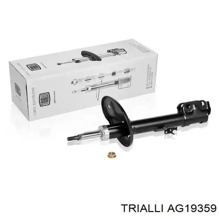 Амортизатор передній, правий Trialli AG19359 ціна, від 52.74 USD