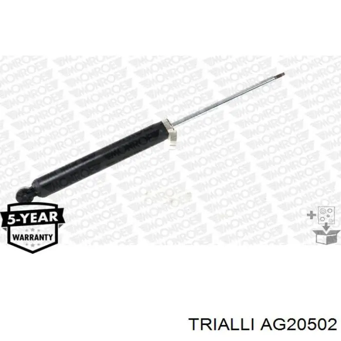 Амортизатор задній AG20502 Trialli