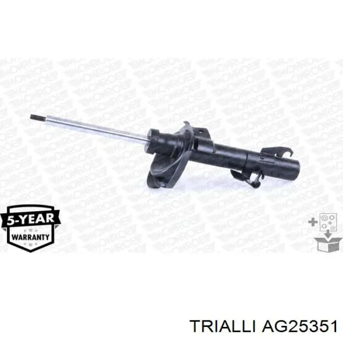 Амортизатор передній, правий Trialli AG25351 ціна, від 29.70 USD