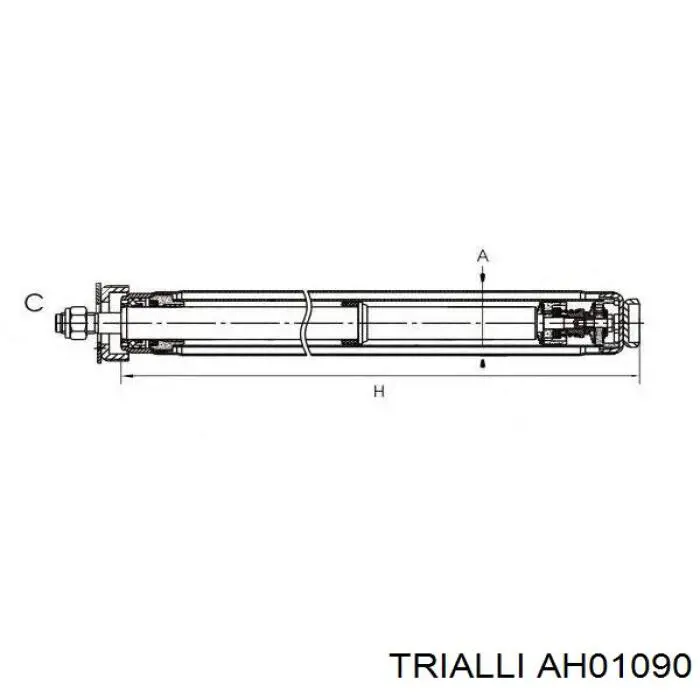 Амортизатор передній AH01090 Trialli