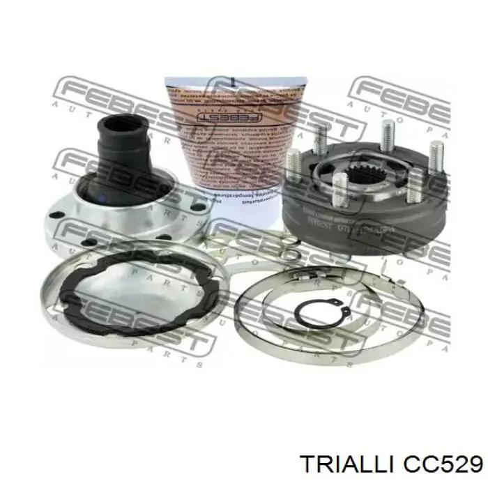 Купити CC529 Trialli Хрестовина карданного валу