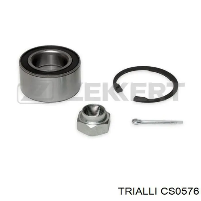Комплект підшипник маточини передньої Trialli CS0576 ціна, від 12.81 USD