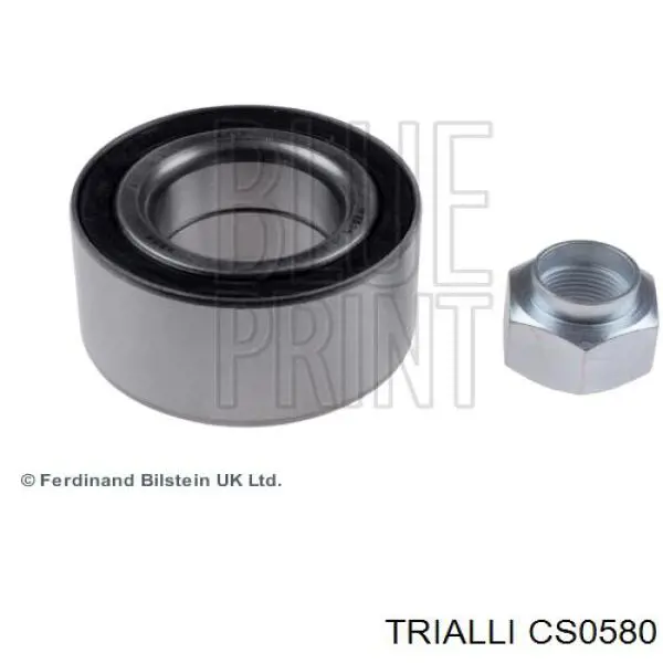Комплект підшипник маточини передньої Trialli CS0580 ціна, від 10.37 USD