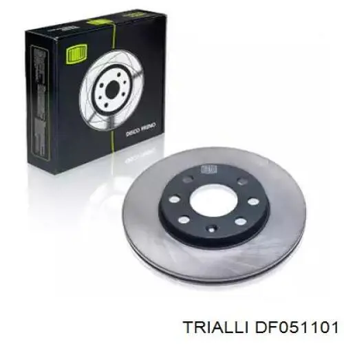 Диск переднього гальма Trialli DF051101 ціна, від 18.31 USD