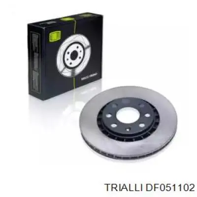 Диск переднього гальма Trialli DF051102 ціна, від 27.10 USD