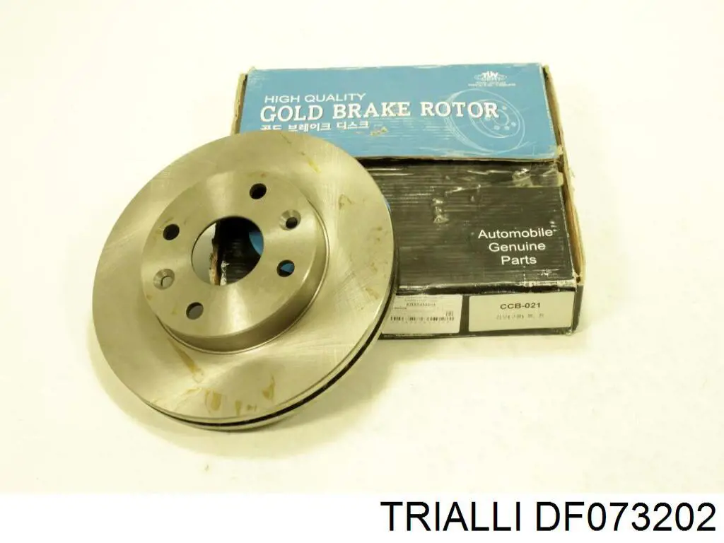 DF073202 Trialli диск гальмівний передній