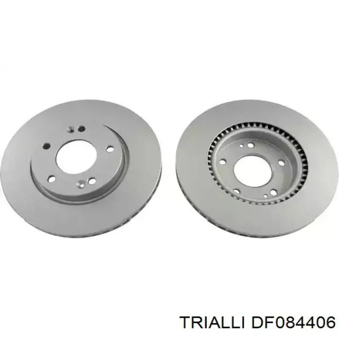 Диск переднього гальма Trialli DF084406 ціна, від 37.51 USD