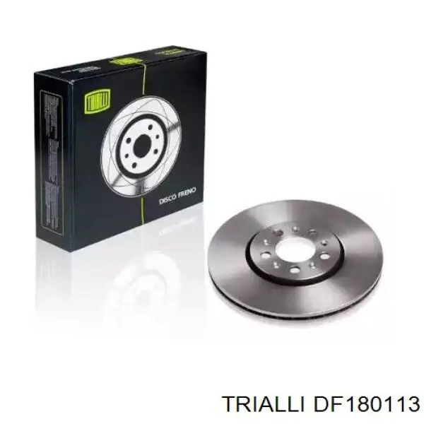 Диск переднього гальма Trialli DF180113 ціна, від 45.31 USD