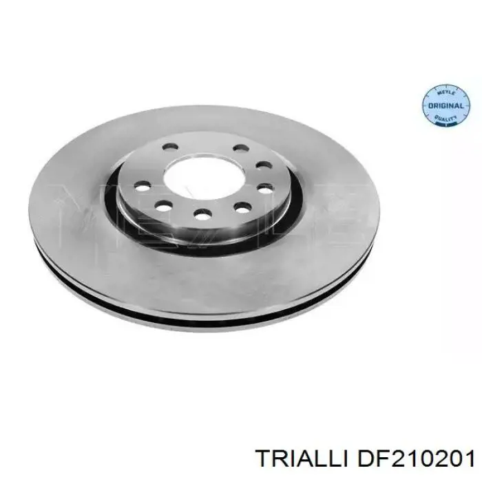 Диск переднього гальма Trialli DF210201 ціна, від 49.20 USD