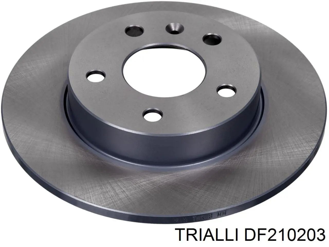 Купити DF210203 Trialli Диск заднього гальма