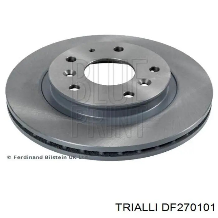 DF270101 Trialli диск гальмівний передній