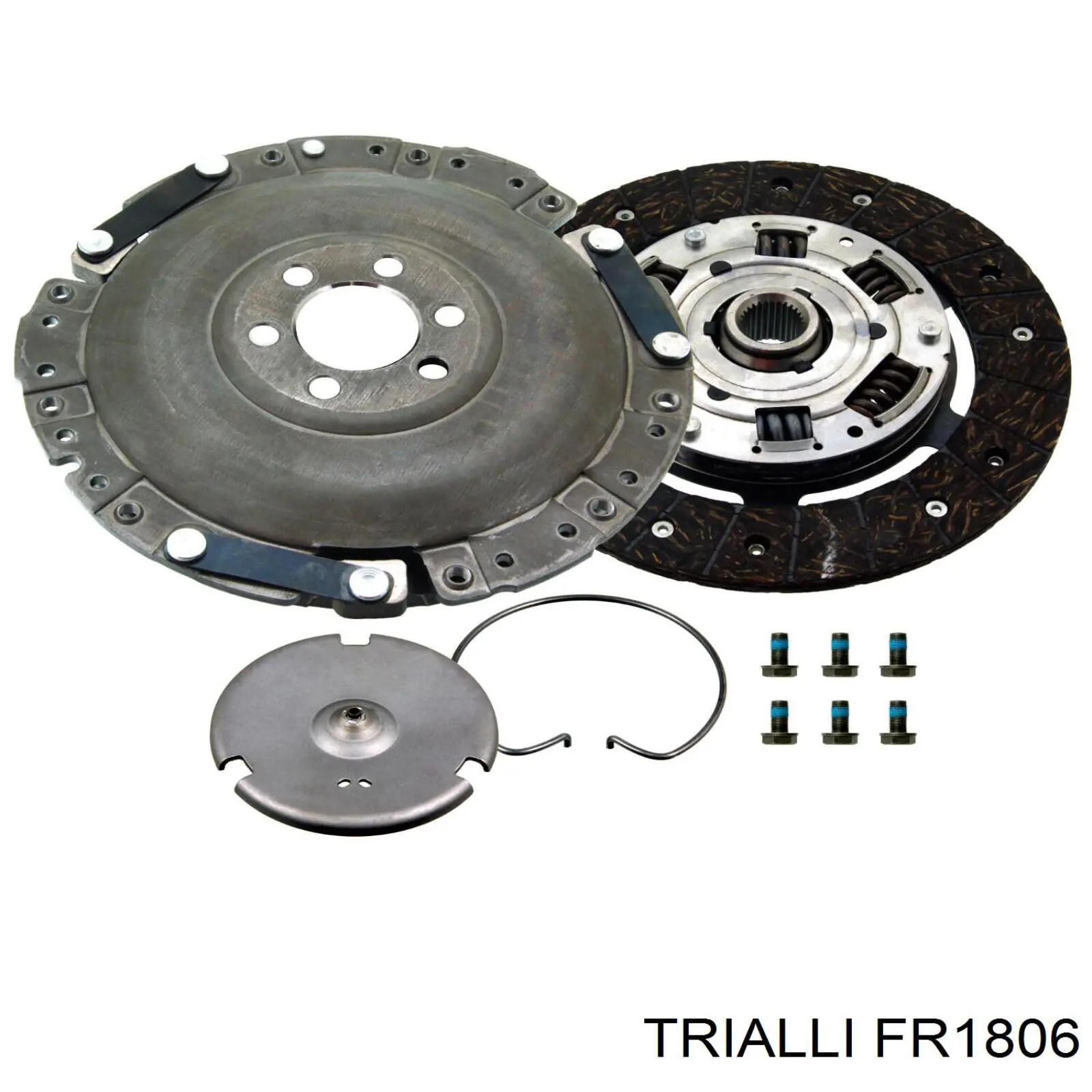 Комплект зчеплення (3 частини) FR1806 Trialli