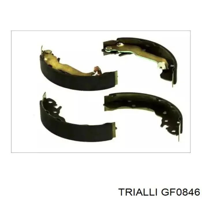 Купити GF0846 Trialli Колодки гальмові задні, барабанні