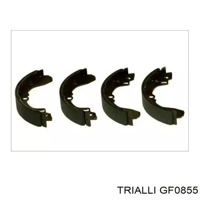 Купити GF0855 Trialli Колодки гальмові задні, барабанні