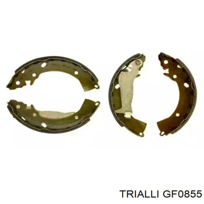 Колодки гальмові задні, барабанні Trialli GF0855 ціна, від 11.37 USD