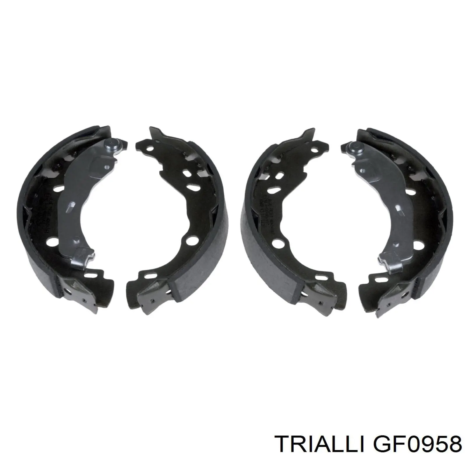 GF0958 Trialli Колодки гальмівні задні, барабанні