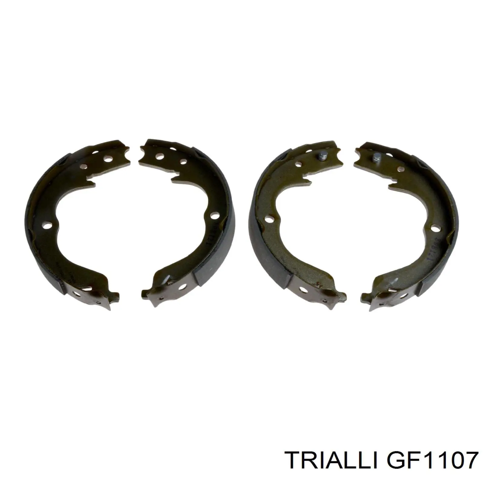 Колодки ручника / стоянкового гальма Trialli GF1107 ціна, від 24.70 USD