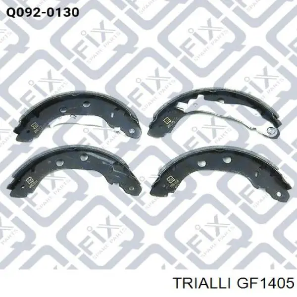 Купити GF1405 Trialli Колодки гальмові задні, барабанні