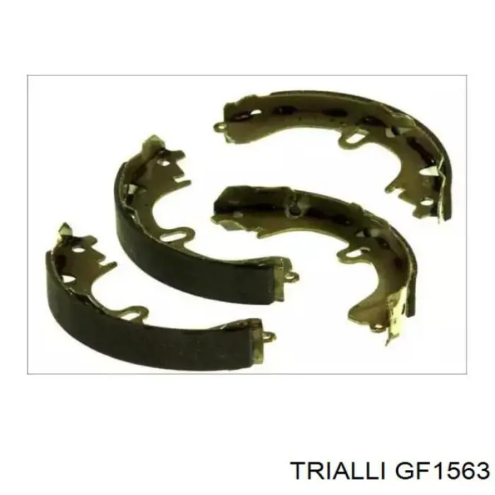 GF1563 Trialli колодки ручника/стоянкового гальма