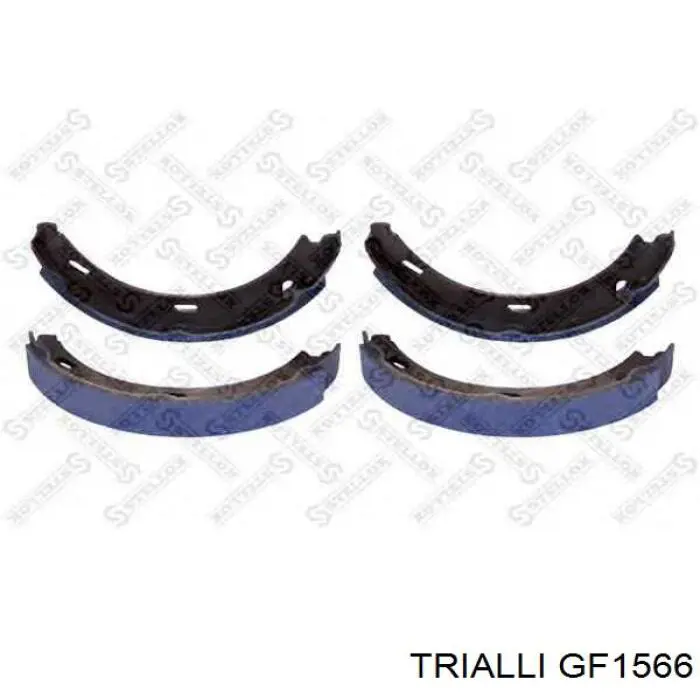 Купити GF1566 Trialli Гальмівні колодки гальма стоянки