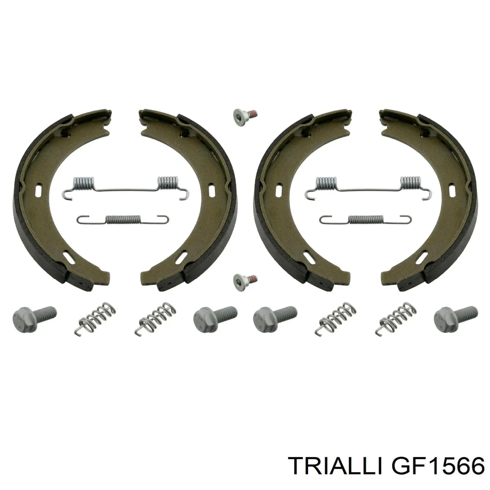 GF1566 Trialli Гальмівні колодки ручника