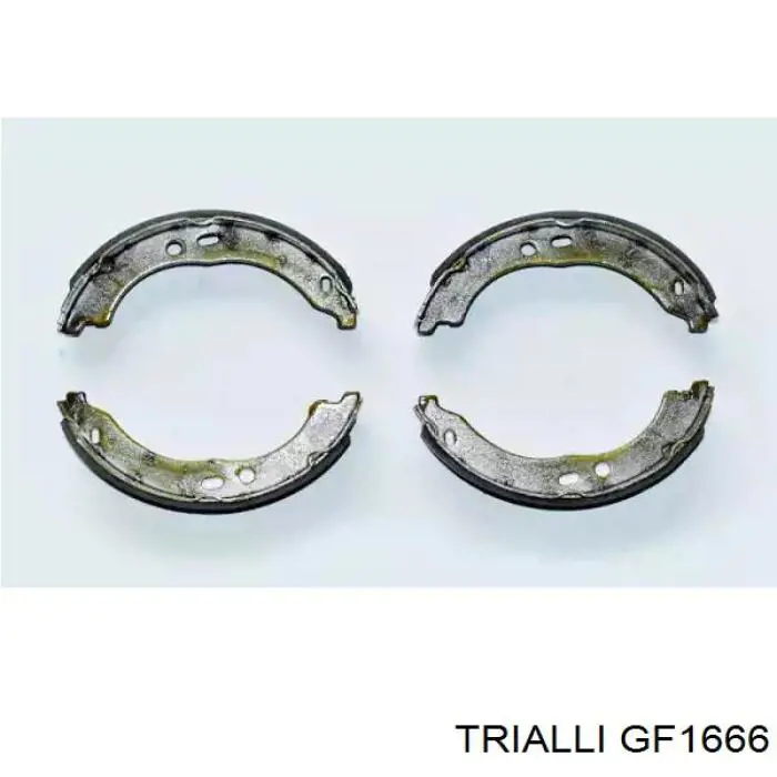 Купити GF1666 Trialli Гальмівні колодки гальма стоянки