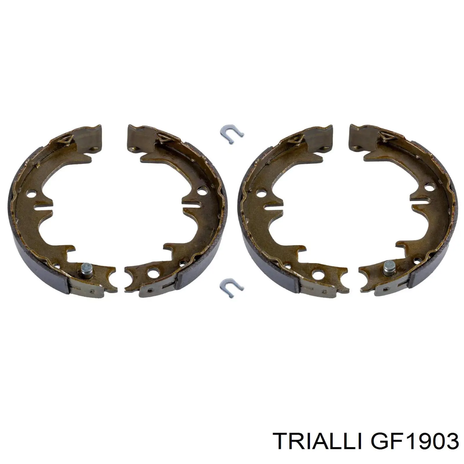 Купити GF1903 Trialli Гальмівні колодки гальма стоянки