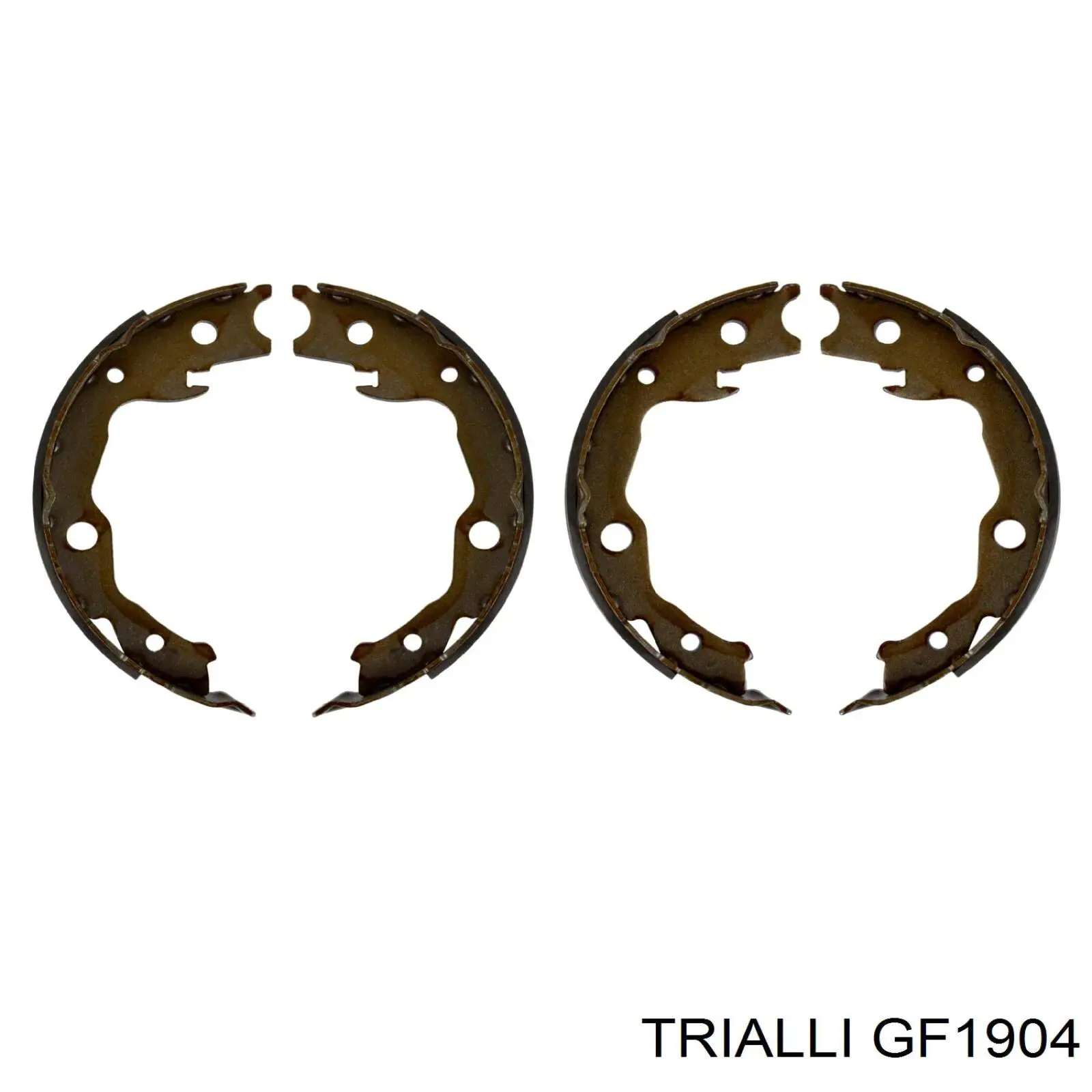 GF1904 Trialli Гальмівні колодки ручника
