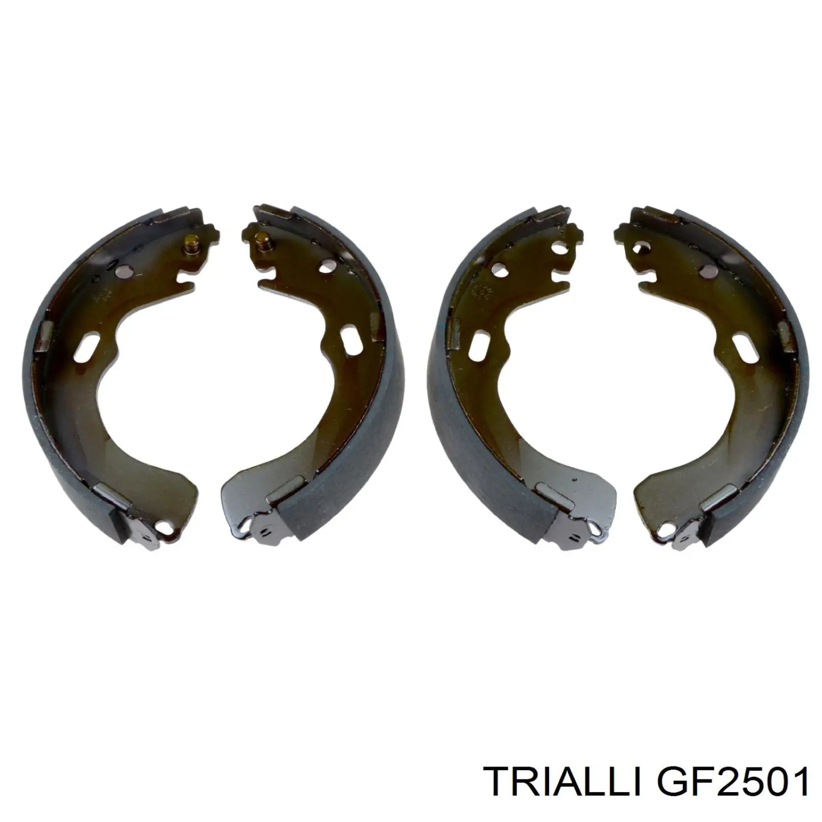 Купити GF2501 Trialli Колодки гальмові задні, барабанні