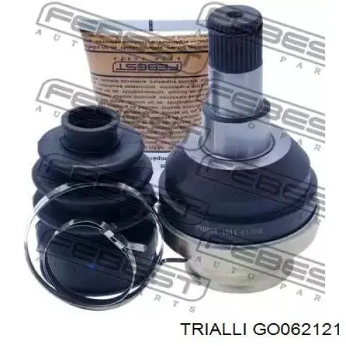 ШРУС зовнішній передній GO062121 Trialli