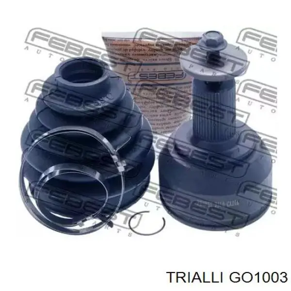 Шарнір кутових швидкостей передній лівий Trialli GO1003 ціна, від 39.65 USD