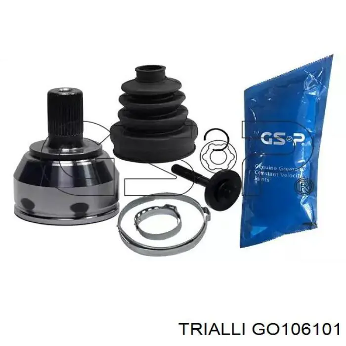 Граната колісна Trialli GO106101 ціна, від 25.78 USD