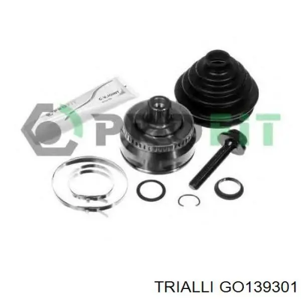 ШРУС зовнішній передній GO139301 Trialli