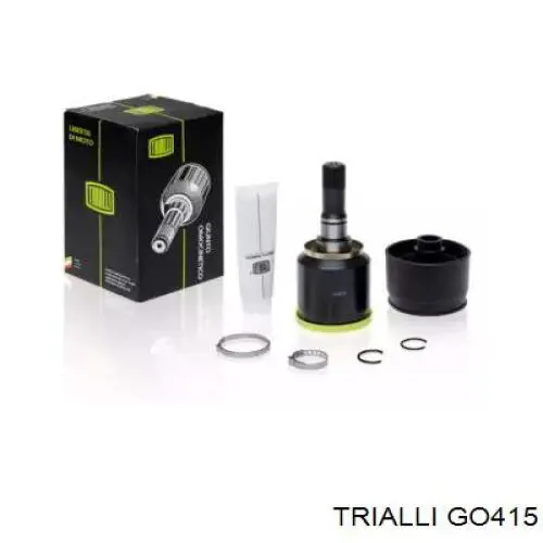 Шарнір кутових швидкостей передній лівий Trialli GO415 ціна, від 28.70 USD