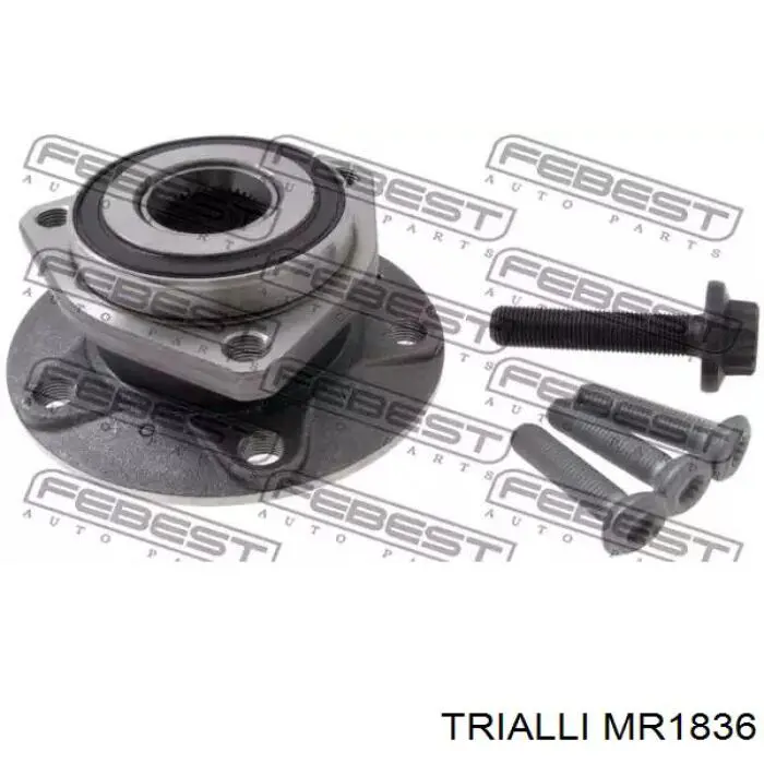 Маточина переднього колеса Trialli MR1836