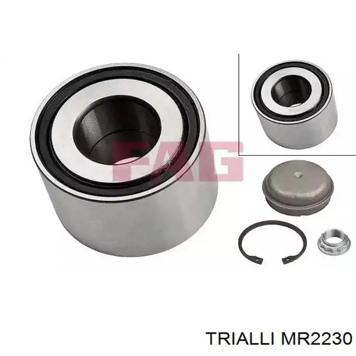 Маточина переднього колеса Trialli MR2230
