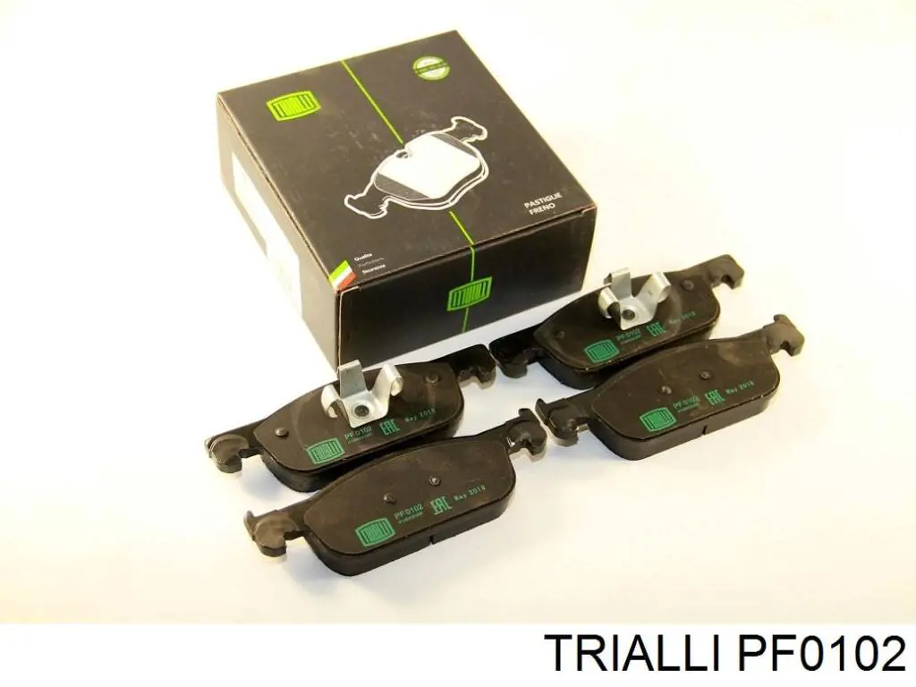 Гальмівні колодки Trialli PF0102 ціна, від 15.92 USD