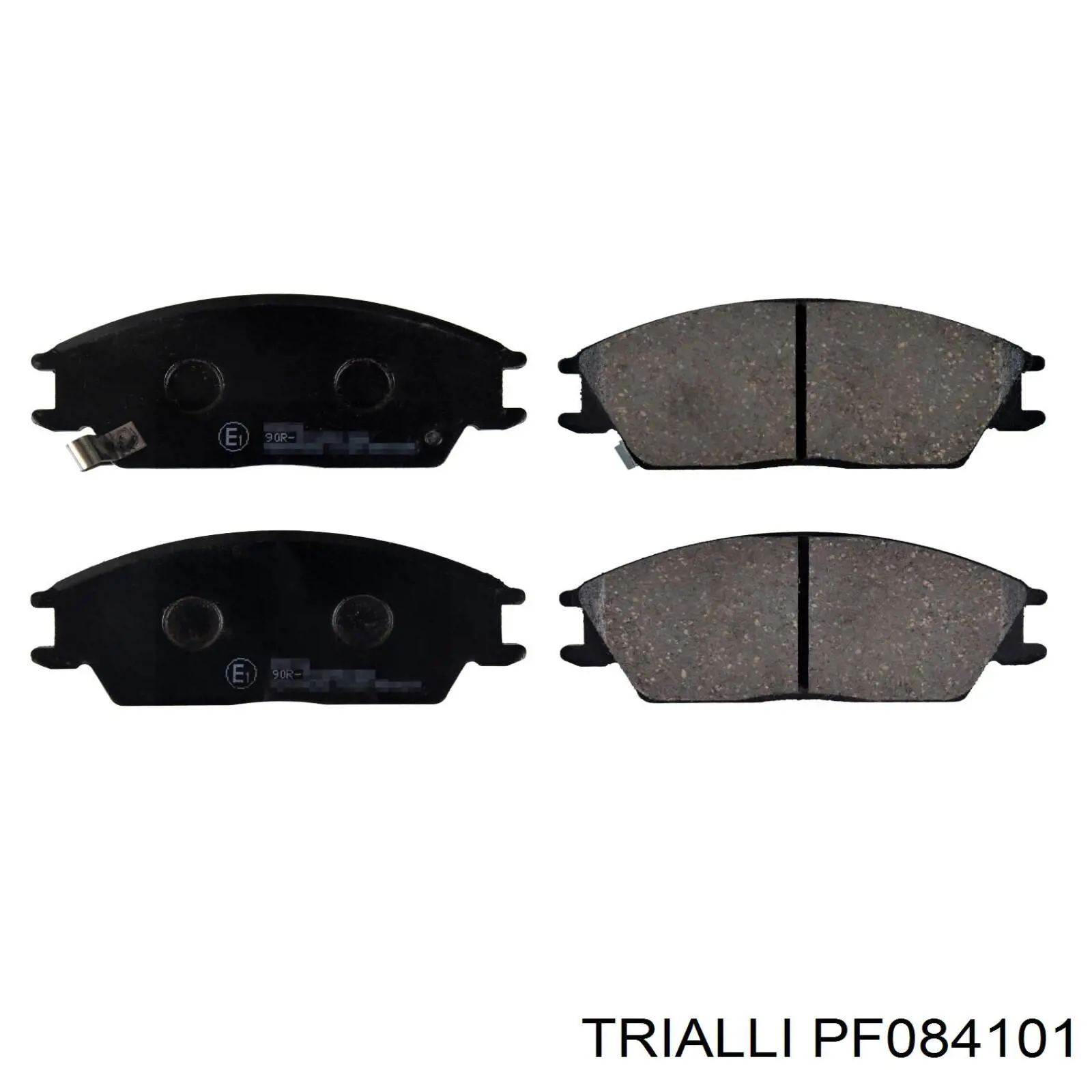 Гальмівні колодки Trialli PF084101 ціна, від 15.10 USD